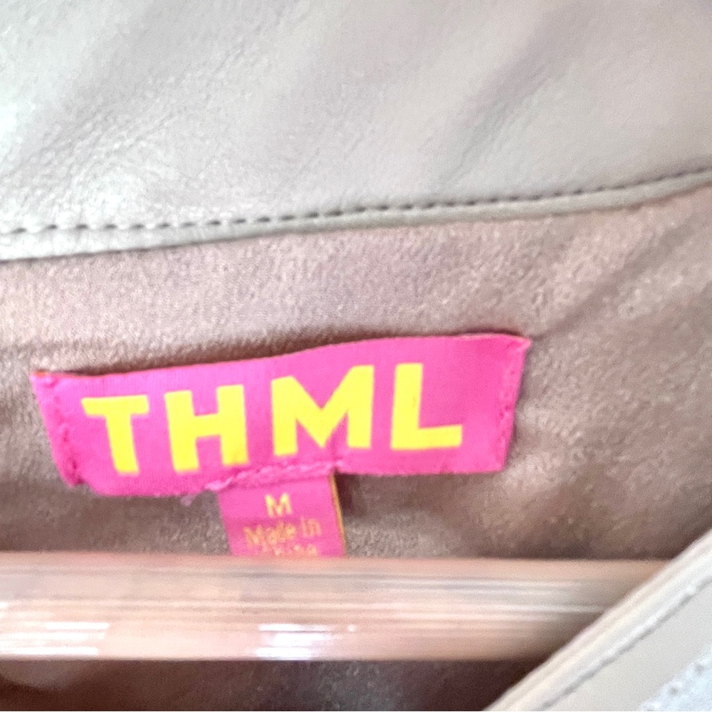 THML Faux Leather Shift Dress - Picture 8 of 8